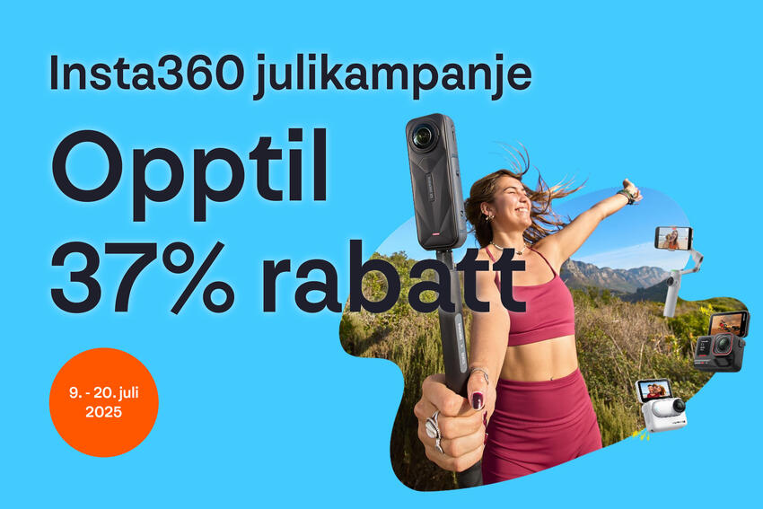 Insta360 julikampanje